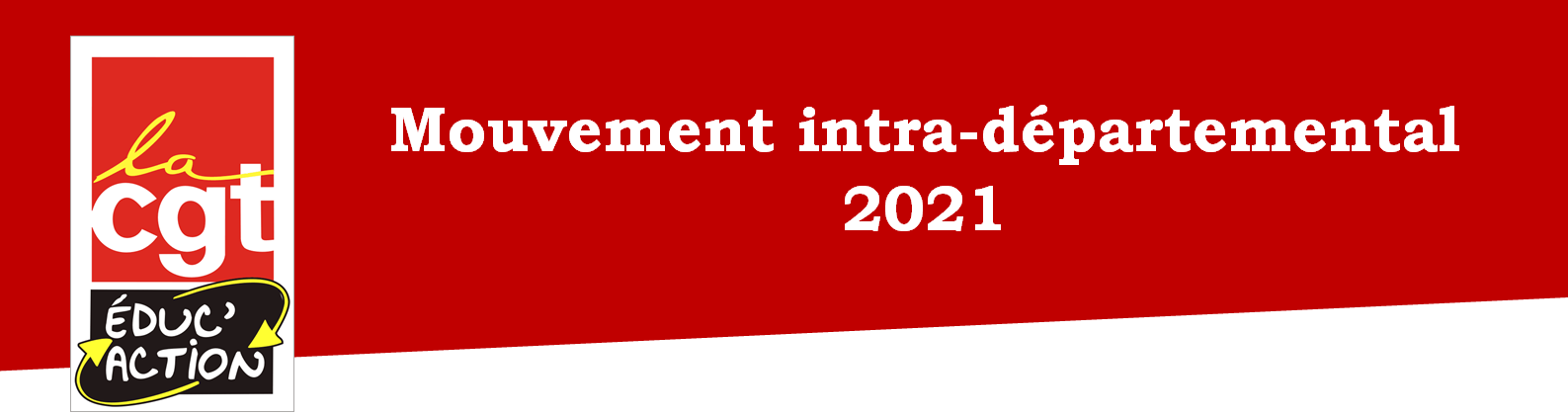 Mouvement intra-départemental 2021