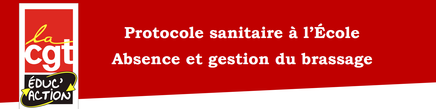 Protocole sanitaire à l’école : absence et gestion du brassage