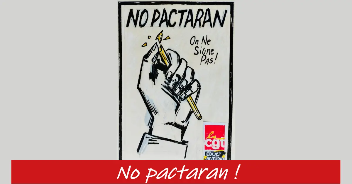 No Pactaran !