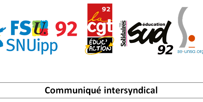 Carte scolaire et Choc des savoirs : Réunion d’information syndicale mercredi 4 septembre